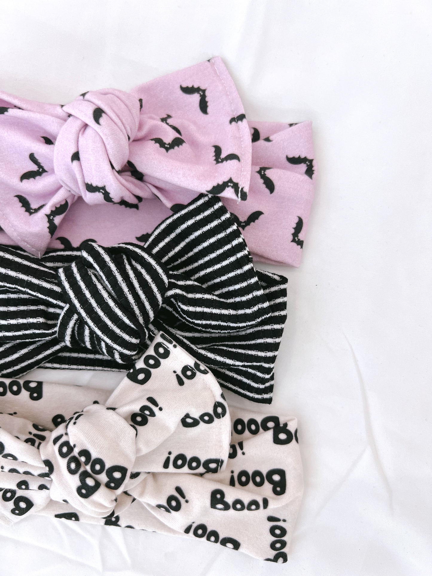 Black Stripes Topknot