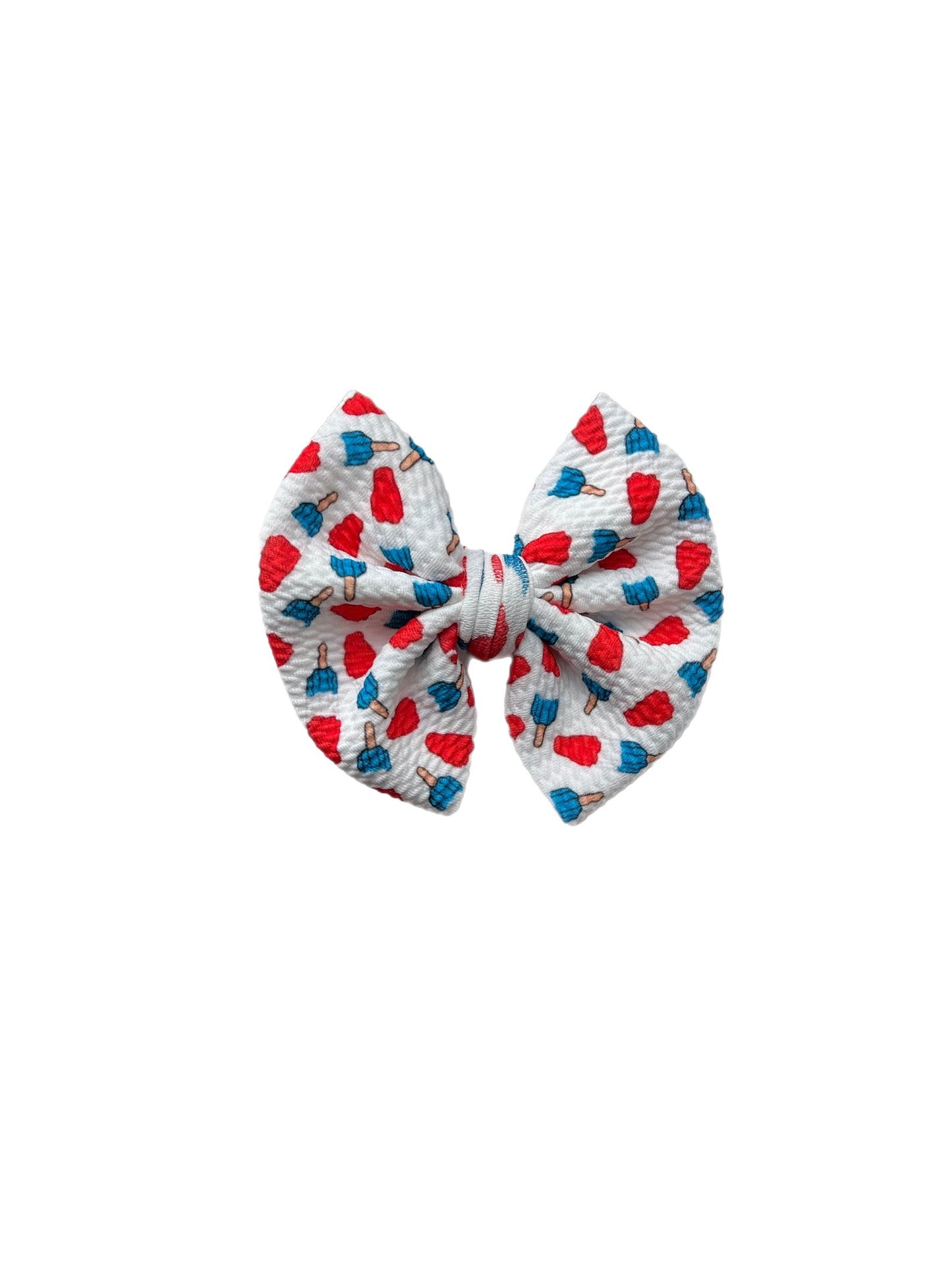 Bomb Pop Bow- Nylon or Clip