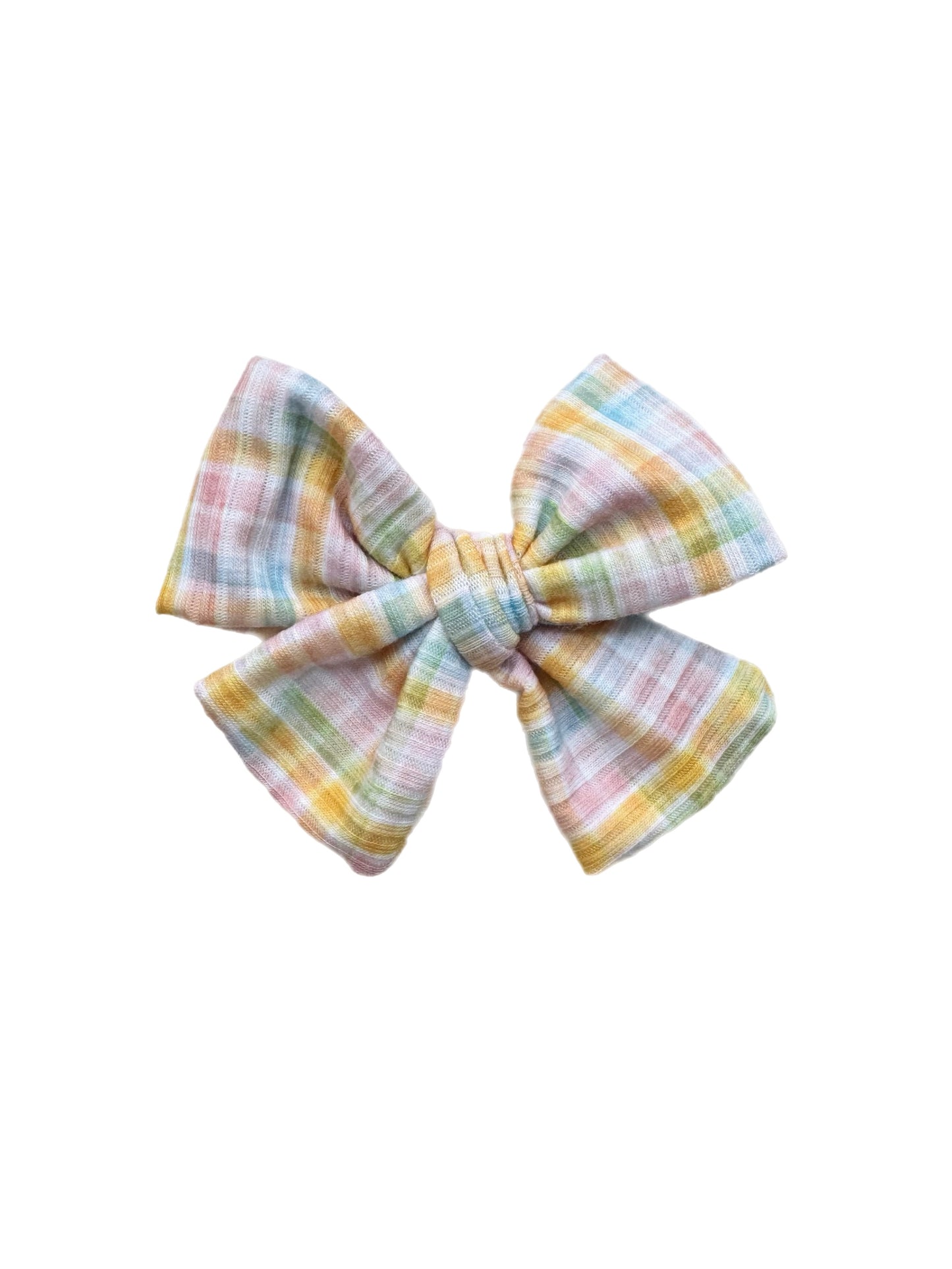 Easter Plaid Clip/Nylon