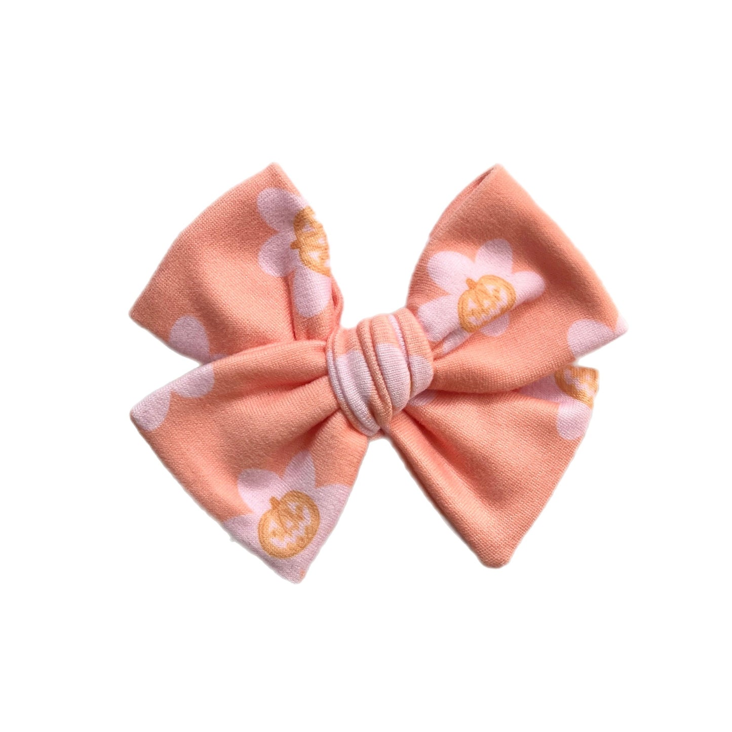 Pumpkin Daisy Clip/Nylon