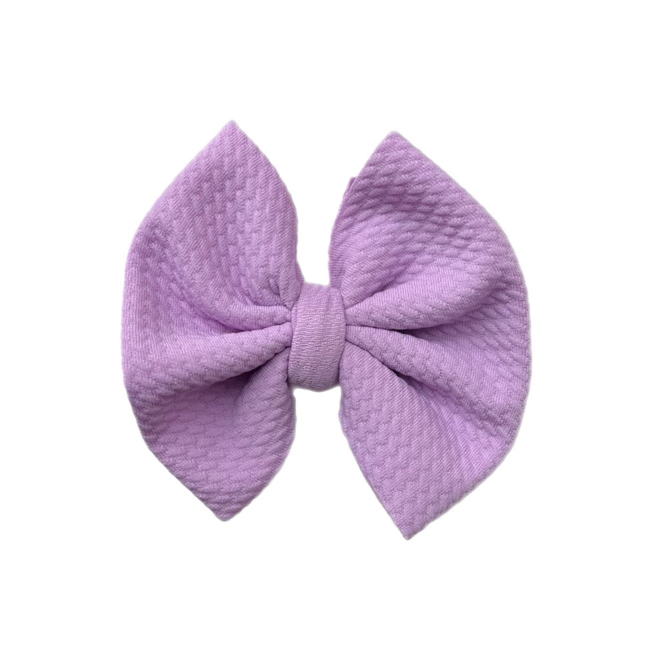 Lilac Bow - Nylon or Clip