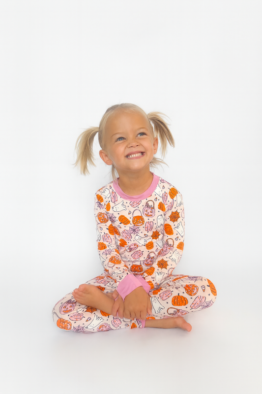 Pretty in Pumpkin Two Piece Set