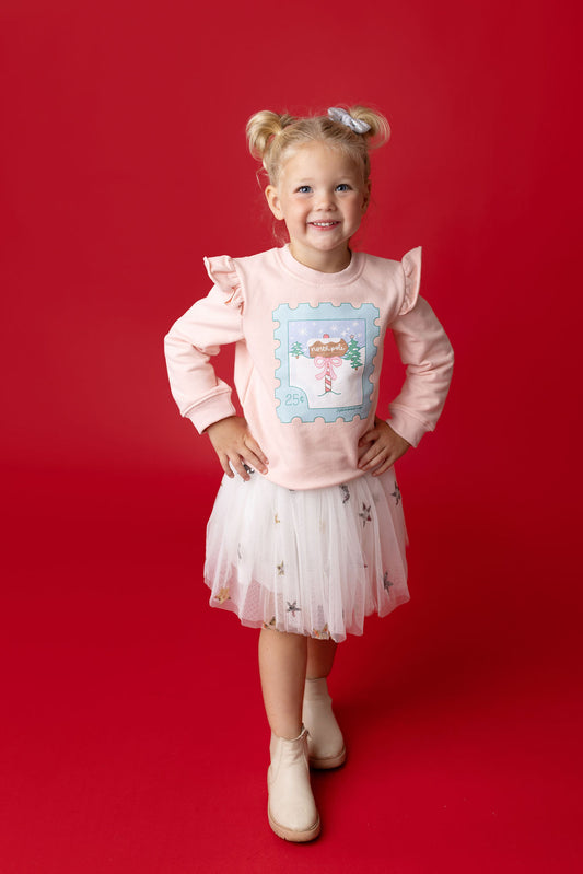 Winterland Postage Stamp Sweatshirt