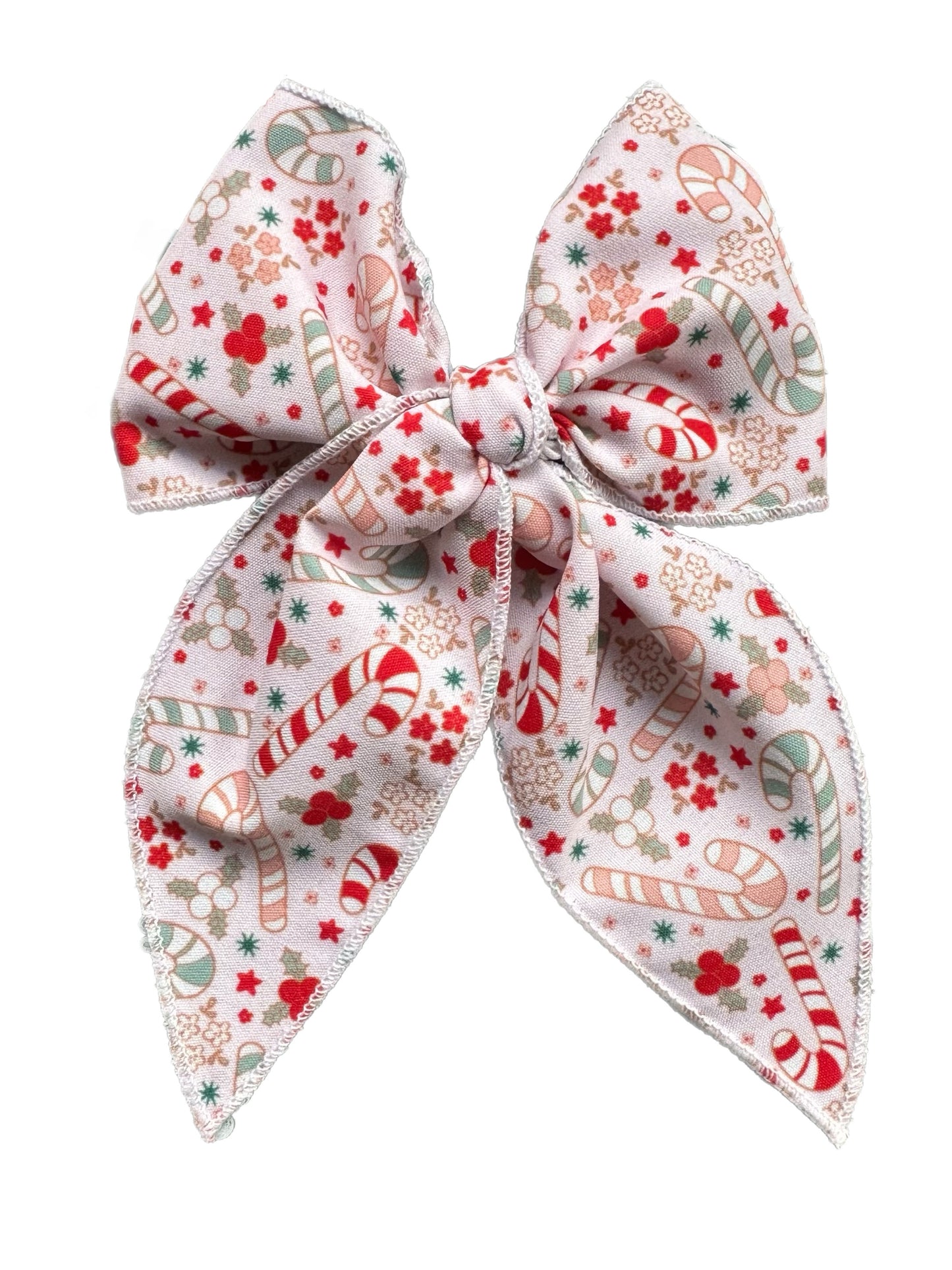 Candy Cane Fable Bow