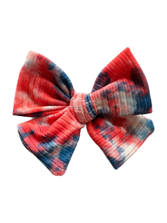 Patriotic Tie Dye Clip/Nylon
