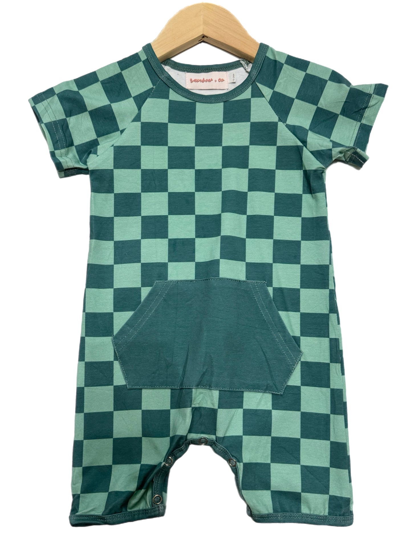 Checkered Romper