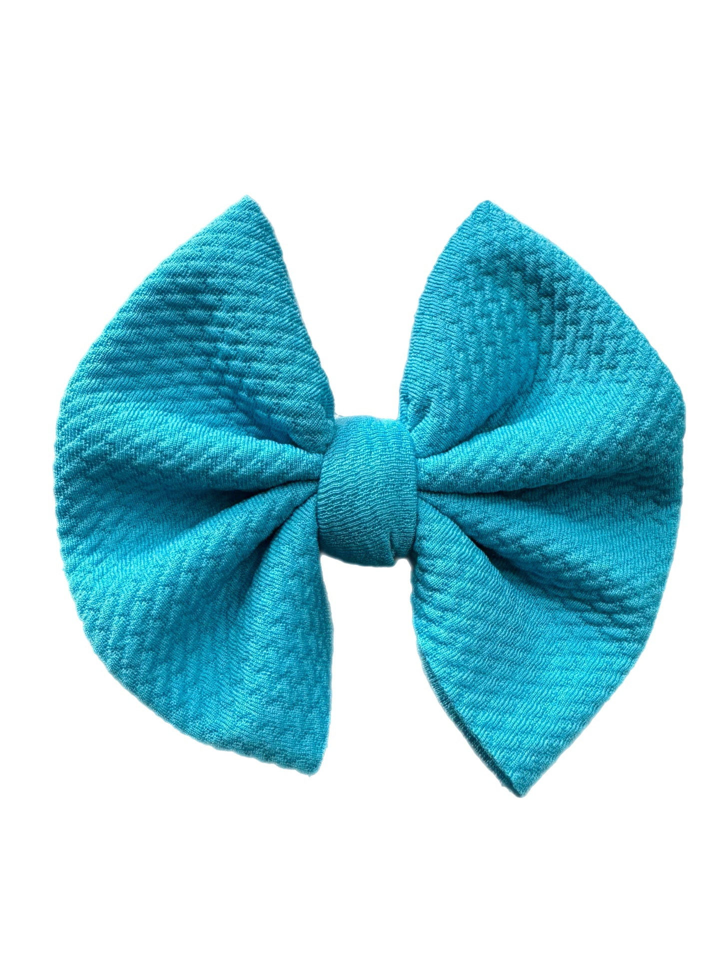 Cobalt Blue Bow- Nylon or Clip