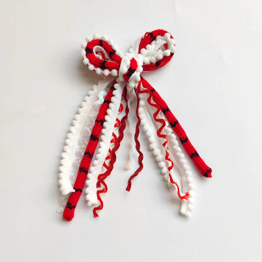 School Spirit Ribbon Bow