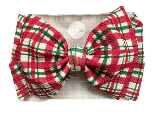 Christmas Plaid Headwrap