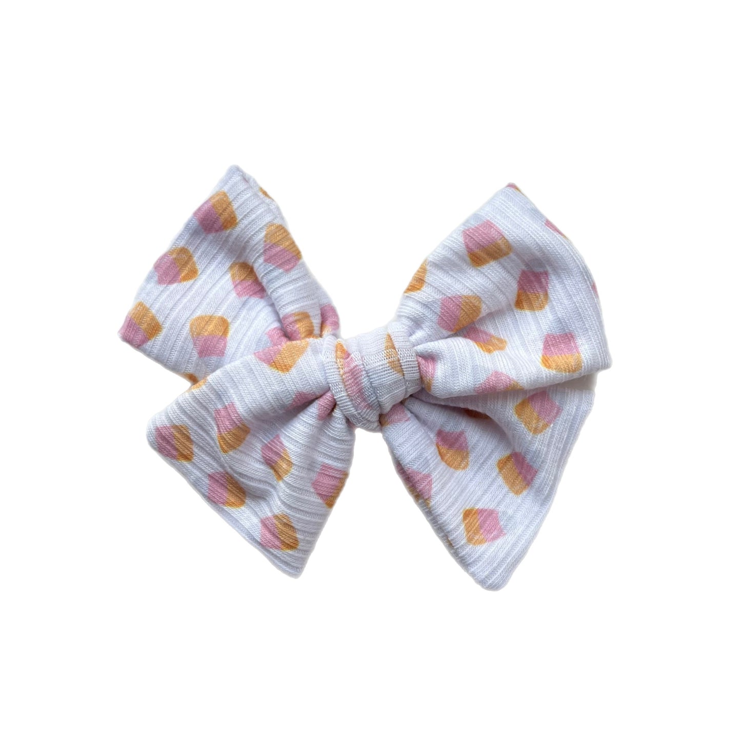 Pink Candy Corn Clip/Nylon