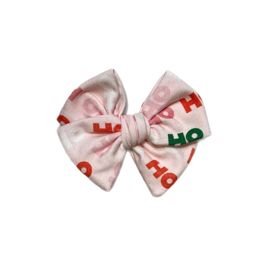 Pink Ho Ho Ho Clip/Nylon