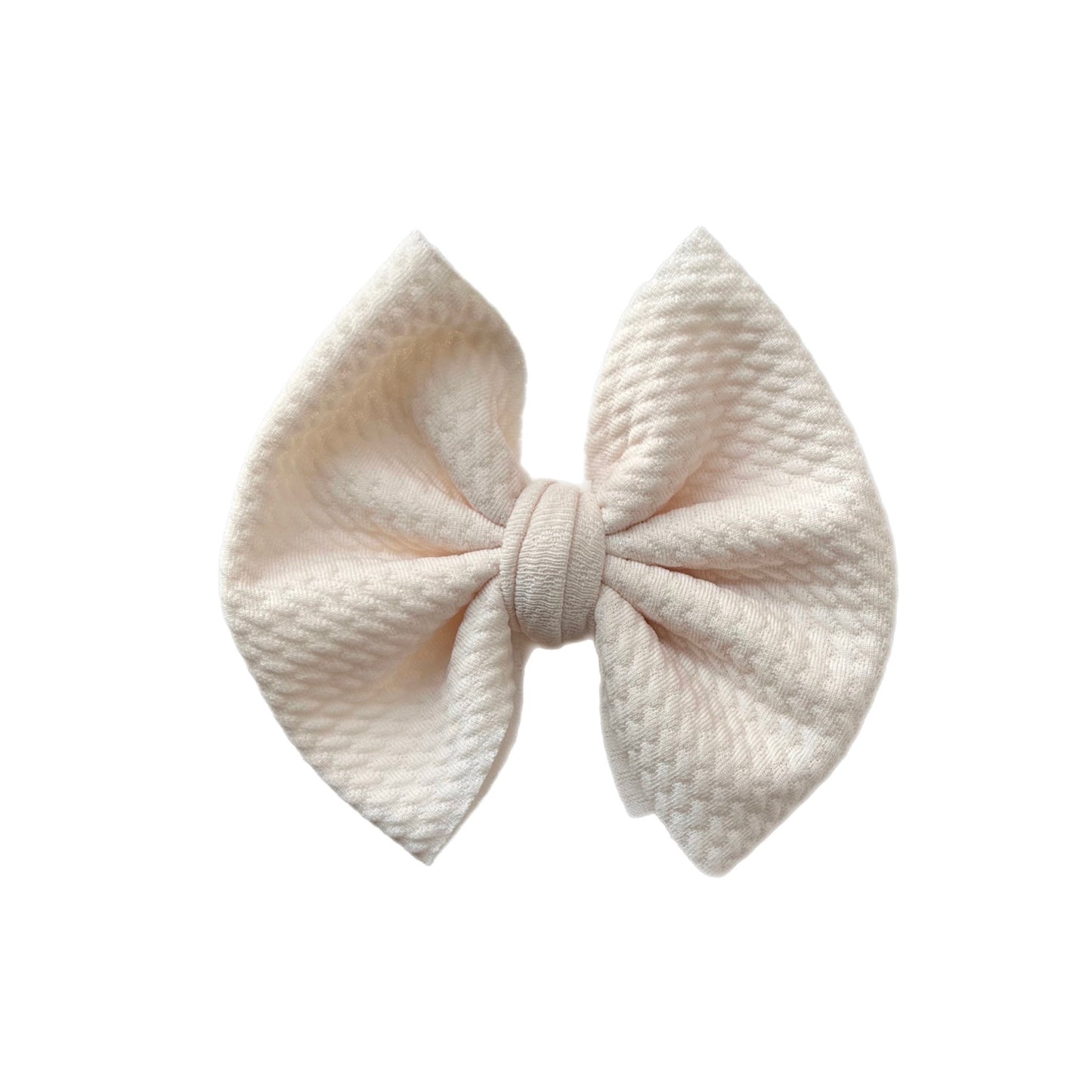 Champagne Bow- Nylon or Clip