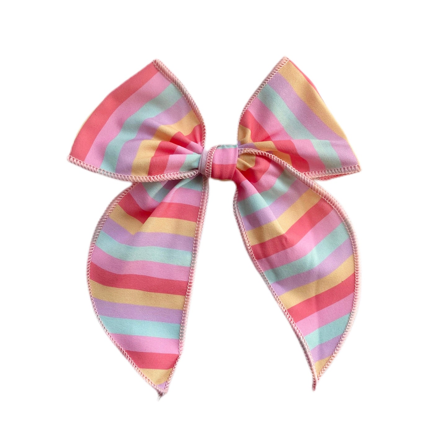 Summer Stripes Fable Bow